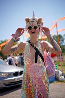 Il Glastonbury Glitter Festival: Una Sinfonia Glittering di Guf con un pizzico di Follia Teuto-Britannica!